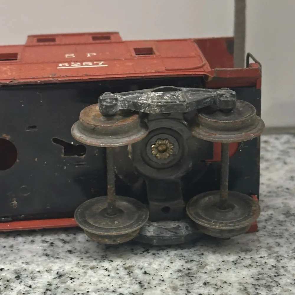 Lionel‎ O Gauge 6257 Southern Pacific Caboose Red Postwar Train Car Vintage SP